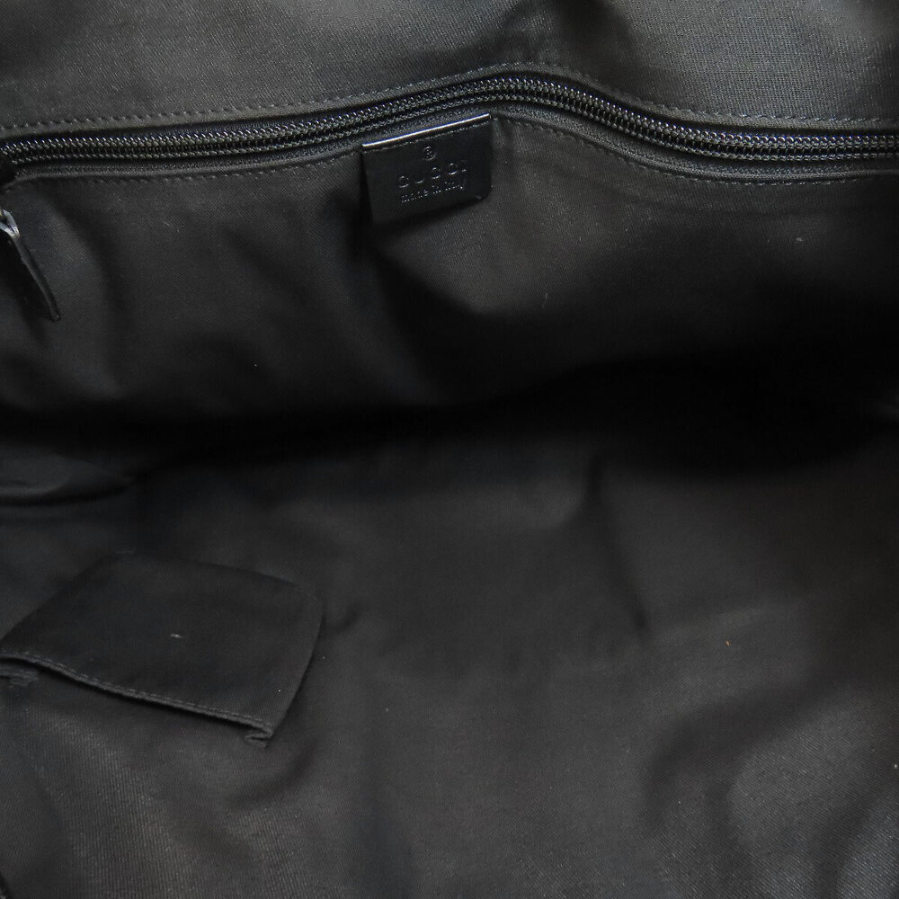 Gucci GG canvas tote Shoulder Bag Black - Picture 5 of 11